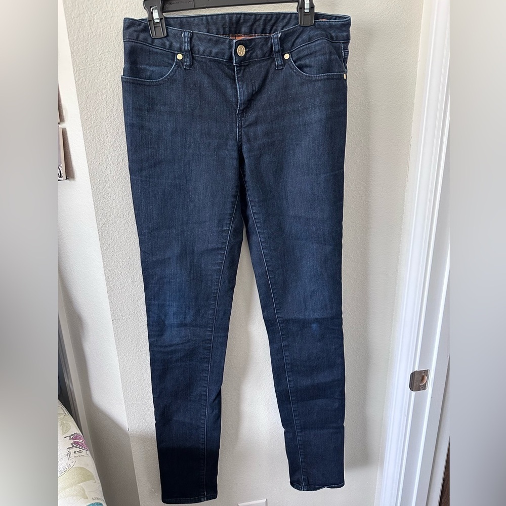Tory Burch Blue Skinny Jean Legging